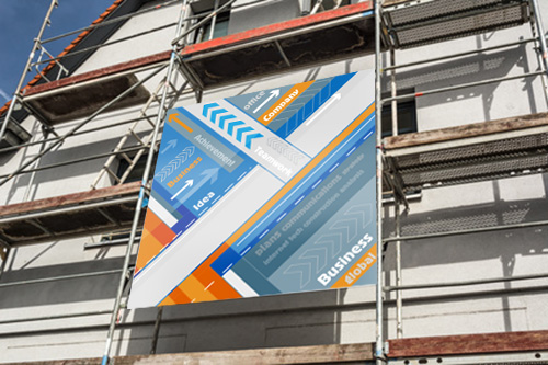 Druck Werbebanner Plane Bauzaun Gerüstplanen Hamburg, Berlin, Potsdam, Köln, Frankfurt